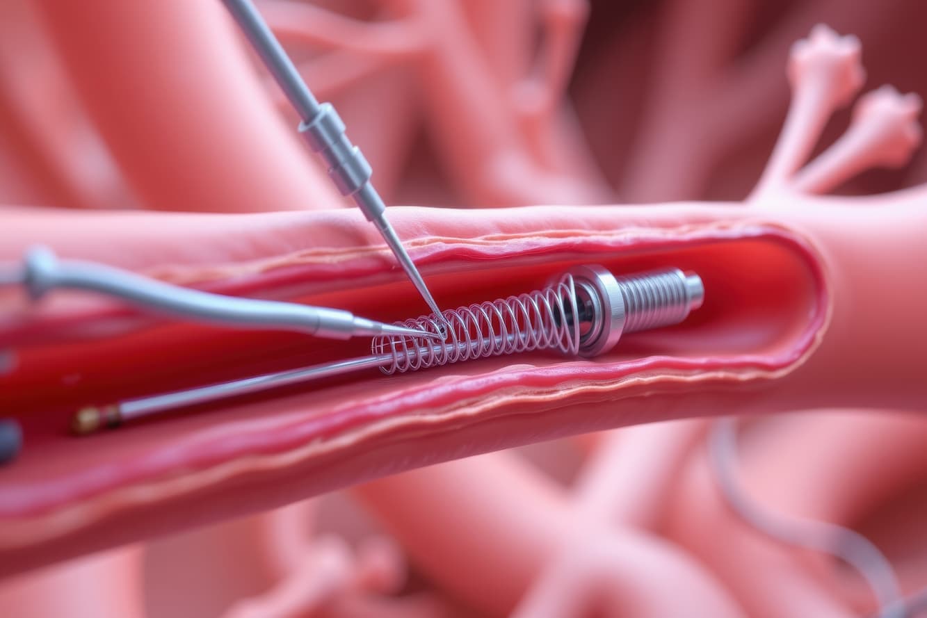 coronary stent placement